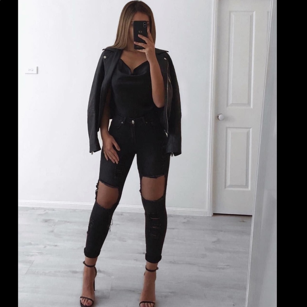 Hampton Jeans - Black - Milan the Label